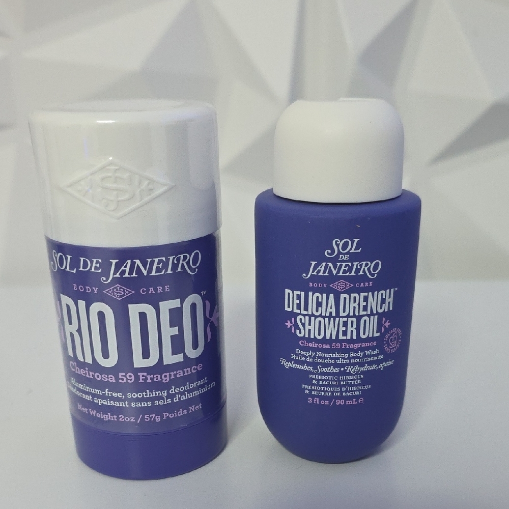 Sol de Janeiro Rio Deo Aluminum-Free Refillable Deodorant 59 & Shower Oil